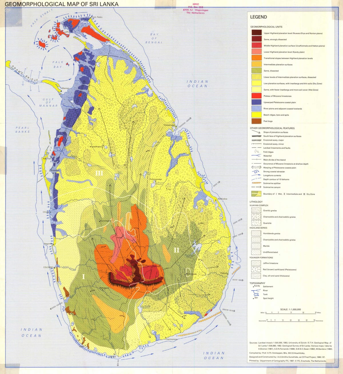 map of soil map of Sri Lanka