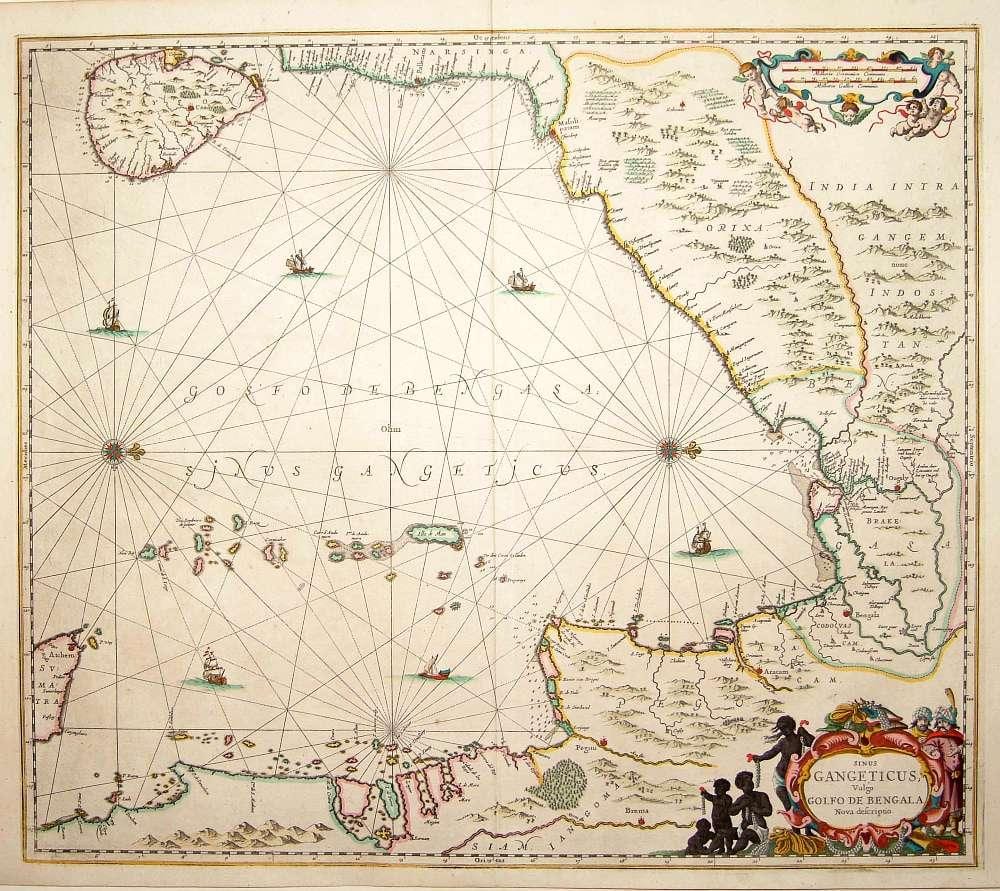 historical map of Sri Lanka