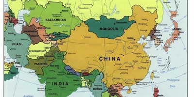 Sri Lanka map in asia