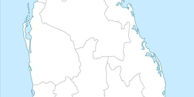 Map of Sri Lanka nidan
